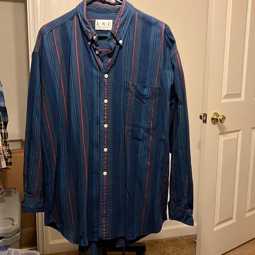 Men’s button down western shirt